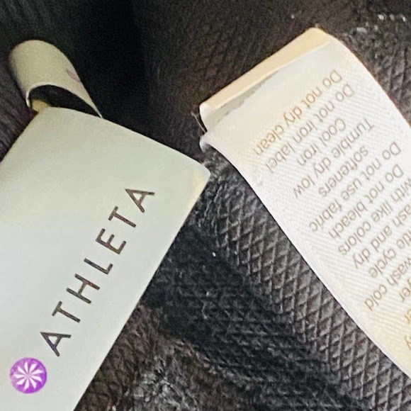 Athleta Midtown Drawstring Trouser Pants Black Sz 0 Mid Rise - Picture 4 of 13